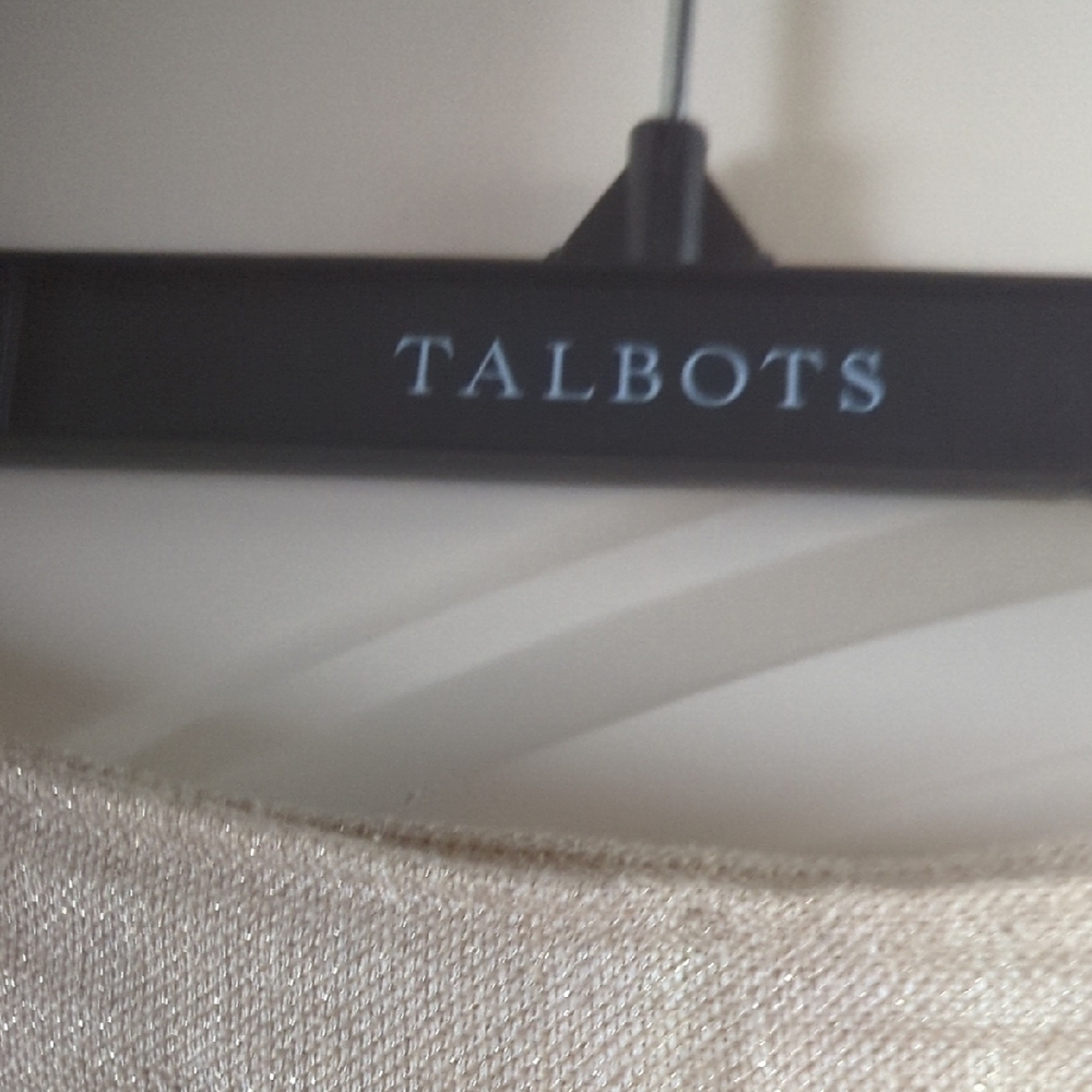 Talbots Gold Linen Skirt